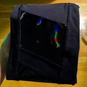 Black Neon Yoga Pants